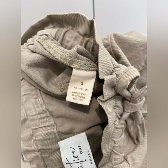 Drawstring Cotton Shorts - Picture 5 of 5